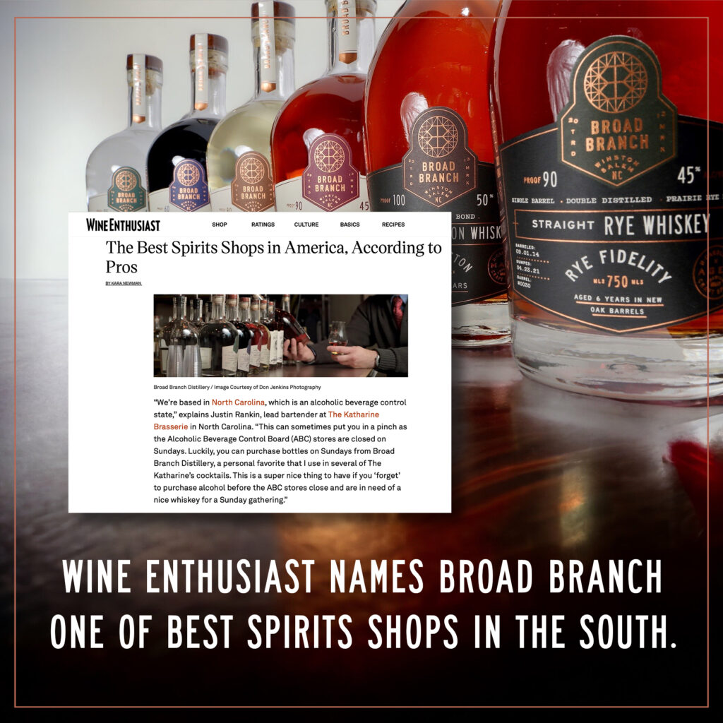 Broad Branch Distillery – Old Winston, New Spirit